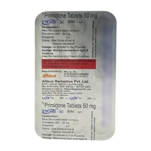 prolet 50mg tablet 15's